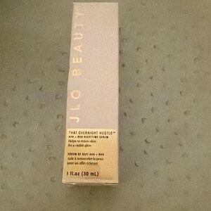 JLo Beauty That Overnight Hustle AHA + BHA Resurfacing Serum - White